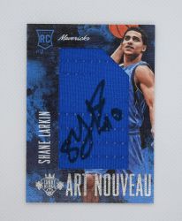 2013-14 Panini Court Kings - Art Nouveau Jerseys #21 Shane Larkin MEM, SN325 plius orginalus autografas