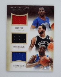 #30 - Chris Paul / Deron Williams / Raymond Felton MEM, SN49 - Los Angeles Clippers / Brooklyn Nets / New York Knicks